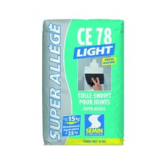 Enduit allégé en poudre pour joints de plaques de plâtre | CE 78 Light Poudre