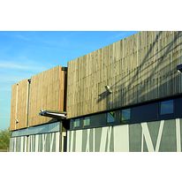 Bardage en peuplier massif thermochauffé | Bardage Thermo Nature