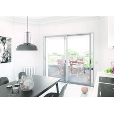 Coulissant haute performance à profilés design en aluminium | Ipsum