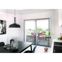 Coulissant haute performance à profilés design en aluminium | Ipsum