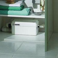 SFA Sanifloor + 4 Pompe de relevage pour douche à l'italienne avec receveur  à carreler Wedi Blanc : : Bricolage
