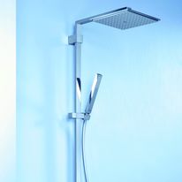 Colonne de douche thermostatique pour montage mural | Euphoria Cube XXL System 230