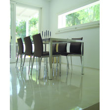 Sol décoratif coulé à effet miroir et surface continue | Dekoflash One