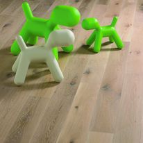 Parquet contrecollé en chêne trois plis | Loft Mountains