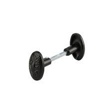 Bouton double fonte peinte carré 6 mm