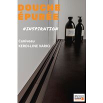 Caniveau de douche | Schlüter-KERDI-LINE-VARIO 