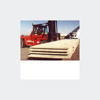 Prédalle précontrainte de 5 à 8 cm d'épaisseur