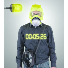 Cagoule à filtre pour la protection des personnes en cas d?’incendie et de fuites industrie | Parat 7500