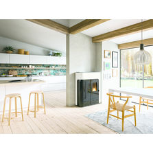 Poêle à granulés de faible profondeur connectable sur Internet | Elisabeth Idro