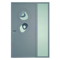 Porte d'entrée aluminium à haute isolation thermique | ADS 60 DL ISOPANO