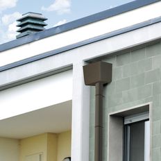 Boîte à eaux pluviales en PVC pour évacuation sur toits plats  | BOITE A EAU