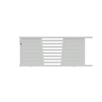 Portail coulissant Aluminium Pise avec barreaux | LAPEYRE SERVICES