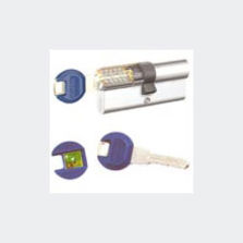 Cylindre européen 22 goupilles avec clés à puce | Quattro S