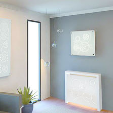 Cache radiateur en plâtre | Radia.5 Constellation