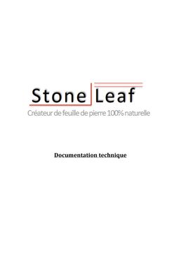Feuille de pierre naturelle Stoneleaf pour revêtements muraux | StoneLeaf