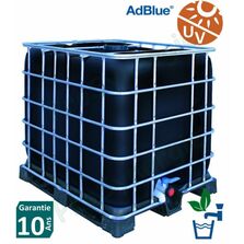 Cuve aérienne polyéthylène de stockage d´eau potable avec structure palette Aquamobile 1000 litres HxLxP = 1160x1200x1000mm | SCH4011785