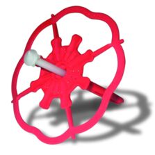 Cheville à frapper à clou plastique, non traversante | StarTrack Red   