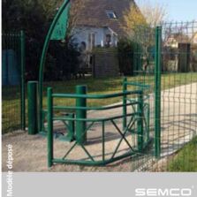 Sélectif de passage piétons | Passage piétons avec Pass’Vélos pour accès cyclable sécurisé