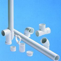 Raccords et tubes d'évacuation des eaux | Raccords et tubes PVC blanc