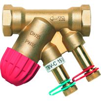 Vanne de régulation et d'équilibrage pour unité terminale | TVB-C