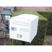 Boîte aux lettres acier en cinq teintes | Dome