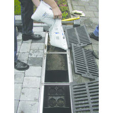 Caniveau avec substrat filtrant pour eaux de ruissellement | D-Rainclean
