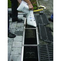 Caniveau avec substrat filtrant pour eaux de ruissellement | D-Rainclean