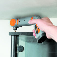 Tournevis sans fil à tête et poignée orientables | Screwmaxx