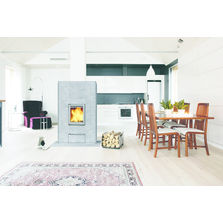 Poêle avec foyer à tourbillon d'air | Sarmi/C