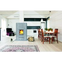 Poêle avec foyer à tourbillon d'air | Sarmi/C