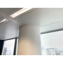 Tour de poteaux pour pose de faux plafond