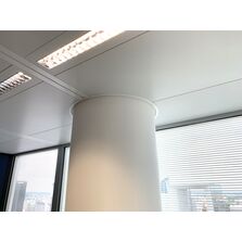 Tour de poteaux pour pose de faux plafond