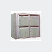 Boîtes aux lettres collectives à caisson et façades mélaminés pour l'intérieur | Décostyl