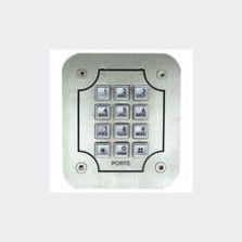 Digicode inox encastré avec touches en braille | CAA