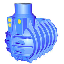 Cuve d'eau de pluie à enterrer de 1 000 à 9 000 litres | Blue line