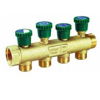 Collecteur matricé à boutons poussoirs avec mécanisme d'isolement intégré | 9533A