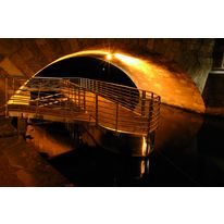 Ponton flottant acier/bois | Ponton flottant