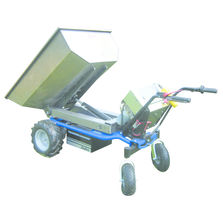 Chariot transporteur électrique silencieux de 80 cm de large | Dumper Help hydraulique