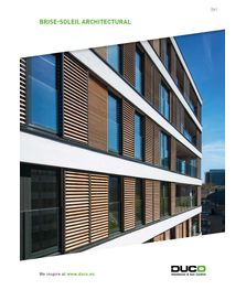 Brochure DUCO Brise-soleil architectural
