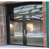 Porte battante 1 Vantail / 2 Vantaux en acier coupe-feu - EI60 | Gamme SteelTeq