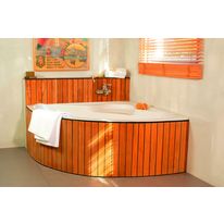 Tabliers en teck massif pour baignoires | Bain & Design