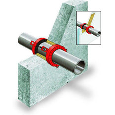 Collier coupe-feu pour tubes PVC jusqu'à 31,5 cm de diamètre | Feusilit