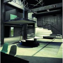 Escalier hélicoïdal en tôle d'acier pliée | Elika