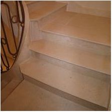 Pierre naturelle pour revêtement d'escaliers et plinthes | Revêtement d'escalier scellé