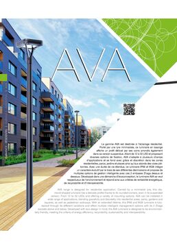 Luminaire résidentiel sur lyre pour parcs, jardins, places et zones piétonnes - AVA | RAGNI 