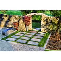 Revêtement de sol extérieur en dalles monoformat ou opus | Cilaos