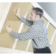 Isolant semi-flexible nu en fibres de bois | Pavaflex Light