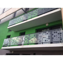 Garde-corps à remplissage et main courante | Reflet Filant