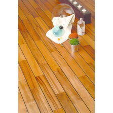 Lame en teck à joint intégré | Teck Massif