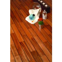 Lame en teck à joint intégré | Teck Massif